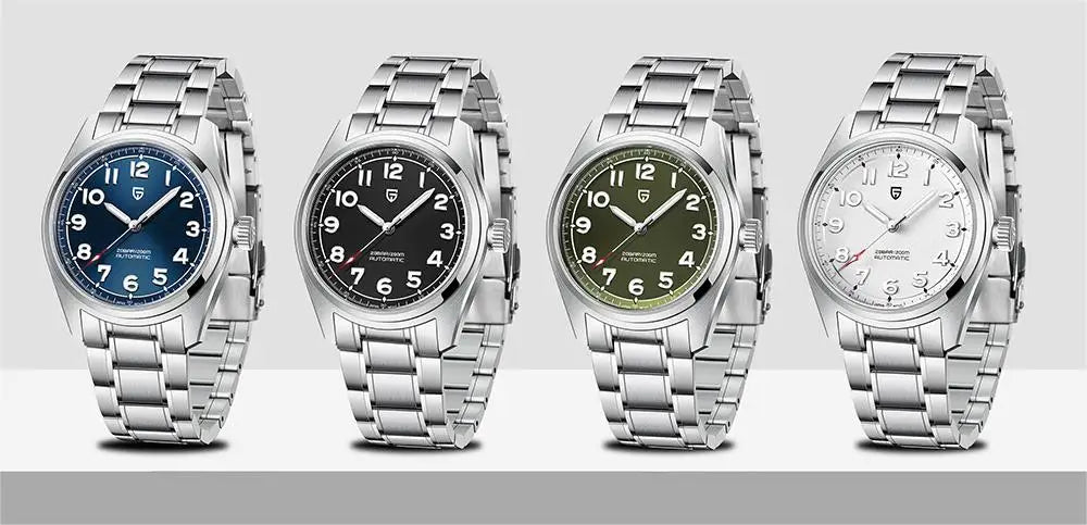 2025 PAGANI DESIGN Luxury Pilot Automatic Mechanical Watch 38MM Sapphire Waterproof Watch for Men Relogio Masculino PD1717 V2