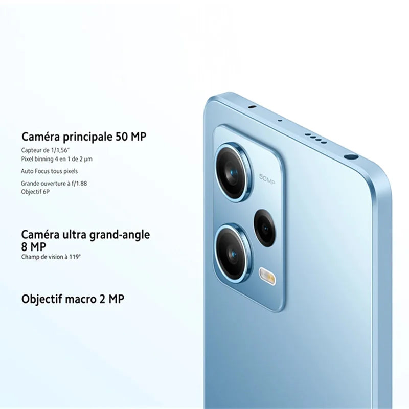 Xiaomi Redmi Note 12 5G Smartphone Global Version 4GB 128GB 6.67 ”Amoed FHD + Snapdragon® 4 48MP Main Camera 33W fast Charge