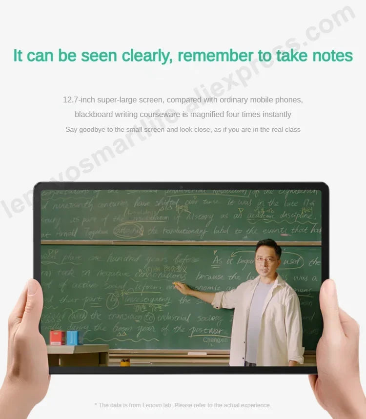 Global Rom Lenovo Xiaoxin Pad Plus 12.7 Inch with Matte Display Natural Light Anti-glare Paper Large Comfortable Visual 60hz