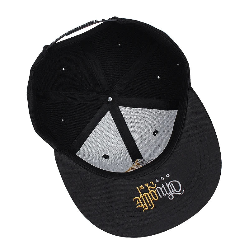 2023 Fashion Fastball CAP Thuglife Embroidery Hiphop Baseball Cap Snapback Hat Adult Outdoor Casual Sun Casual Bone Dropshipping