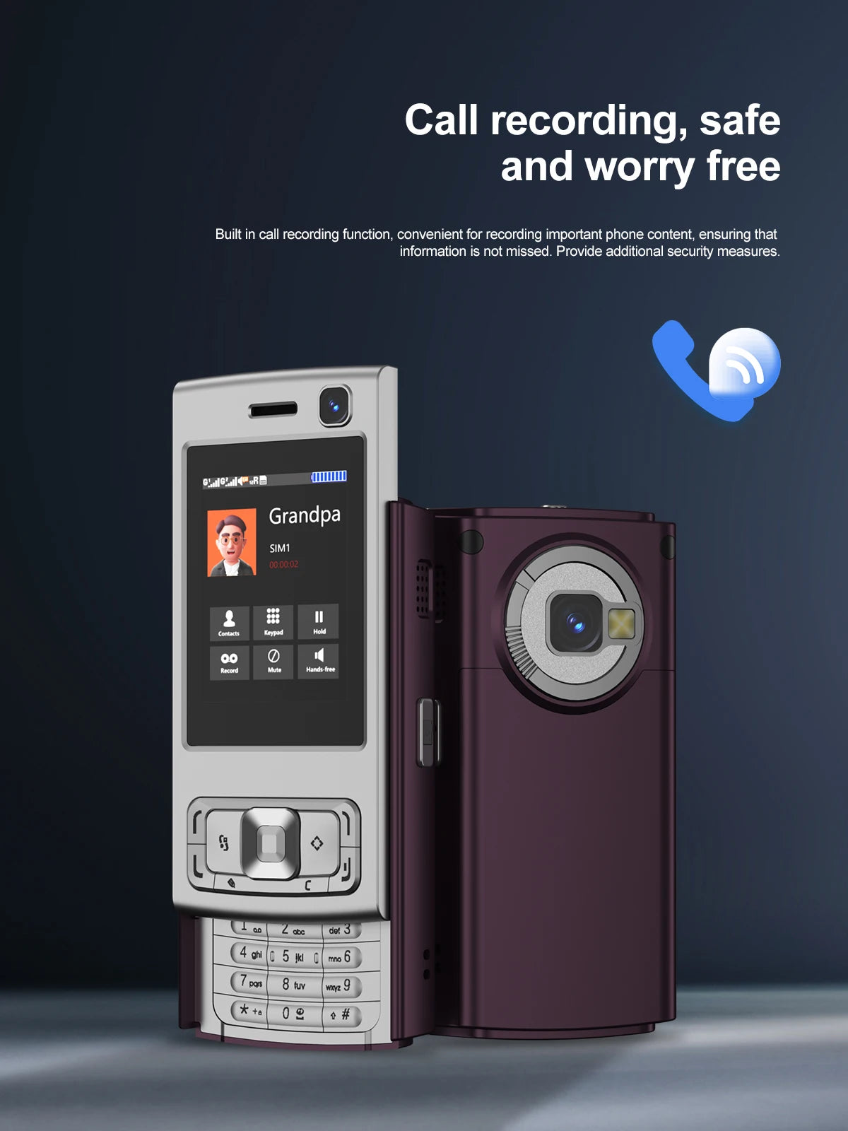 SERVO N95 PRO 2G GSM Slide Screen Mini Mobile Phone Magic Voice Call Recording MP3/MP4 Player Blacklist Small Cellphone FM Radio