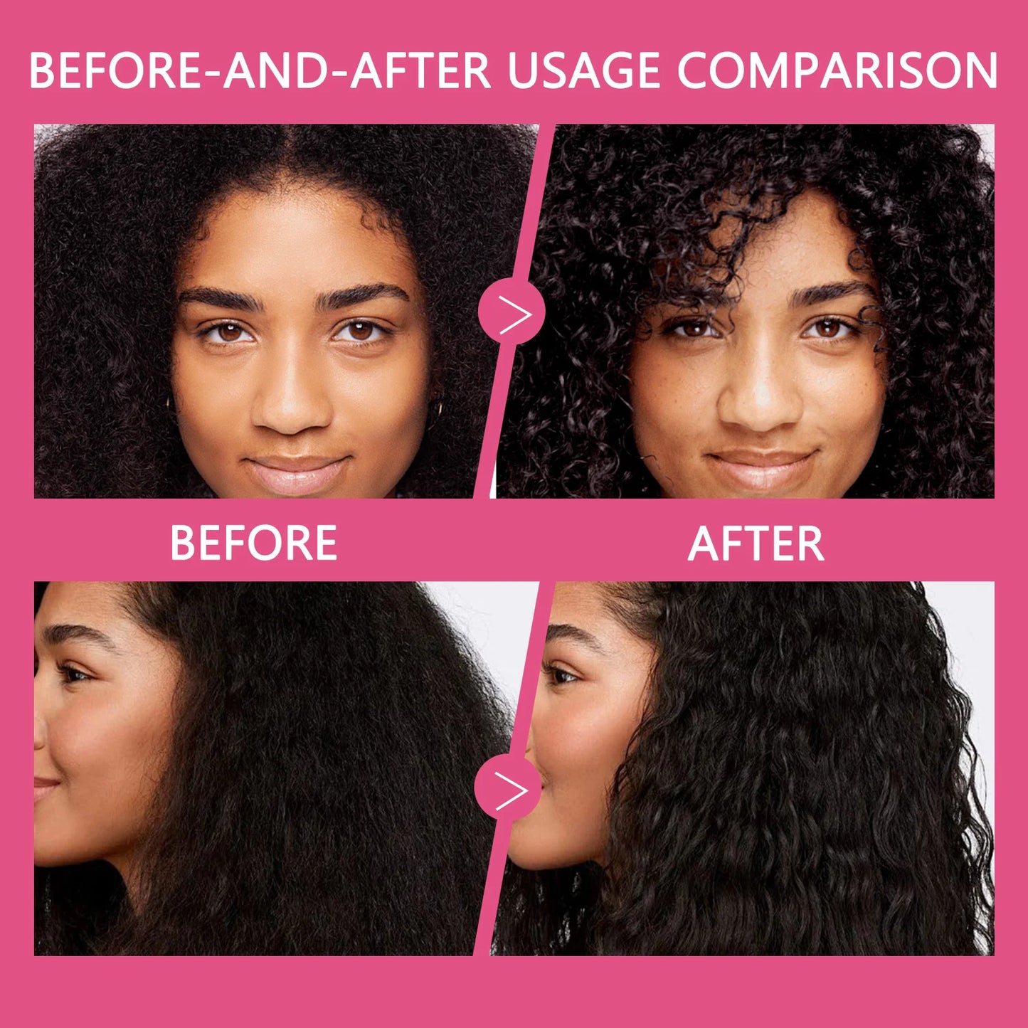 Hair Care Deep Repair Conditioning for Hair Heat Protector Serum Protect Hair From UV Damaged Moisturizing Hair-Care