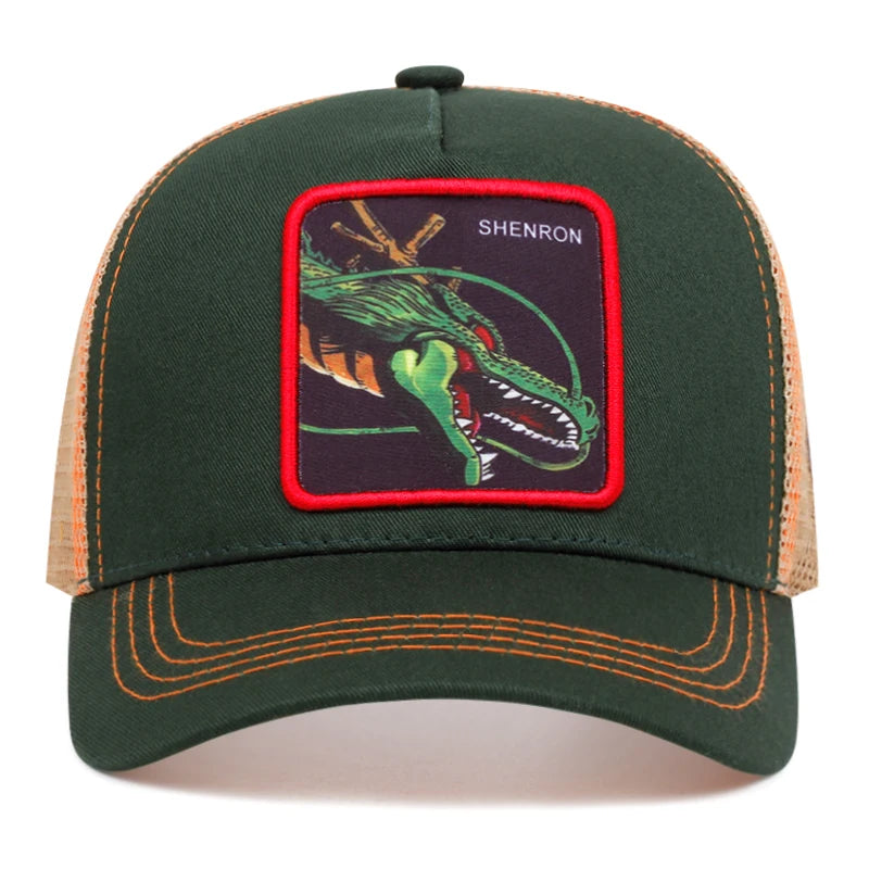 Fashion trend baseball caps men's and women's outdoor summer sun block visor American truck driver net cap cap