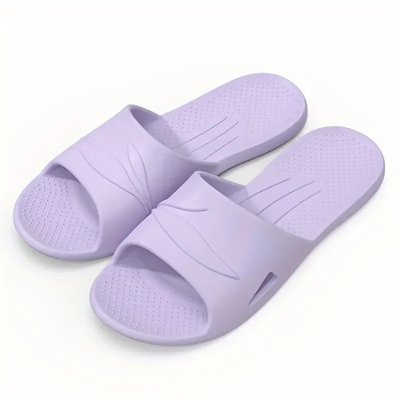 2025 Eva Couple Slippers Open Toe Slippers for Indoor Walking and Showering Travel Non-slip Indoor Shoes for Women's Sabot Shoes