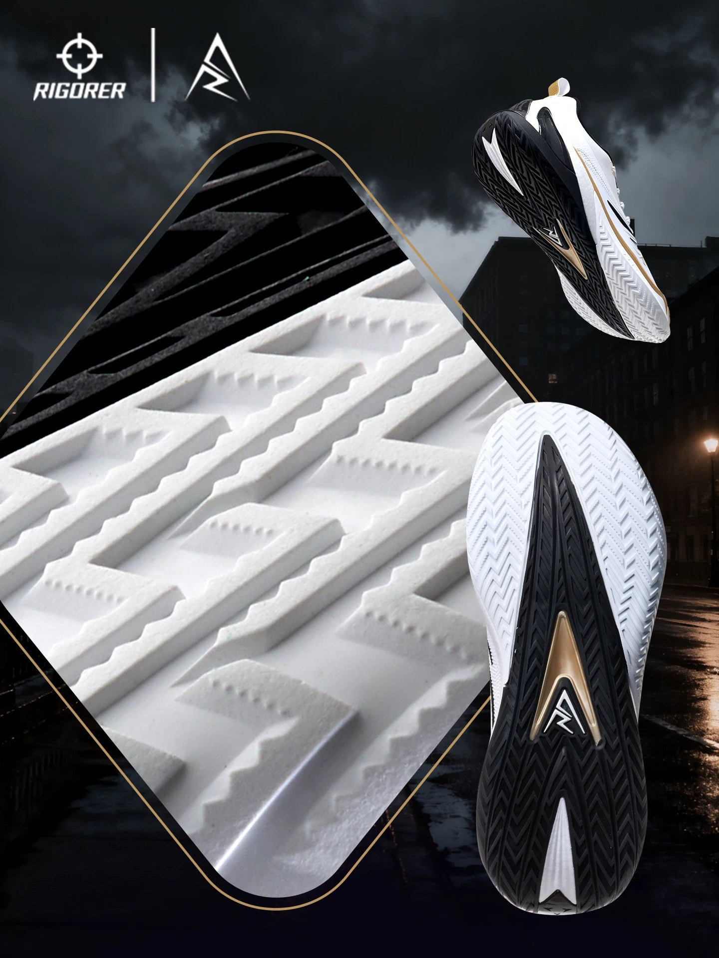 RIGORER AR3 Basketball Sneakers Austin Reaves Men's Professional Basketball Shoes for Women & Men Training & Matches