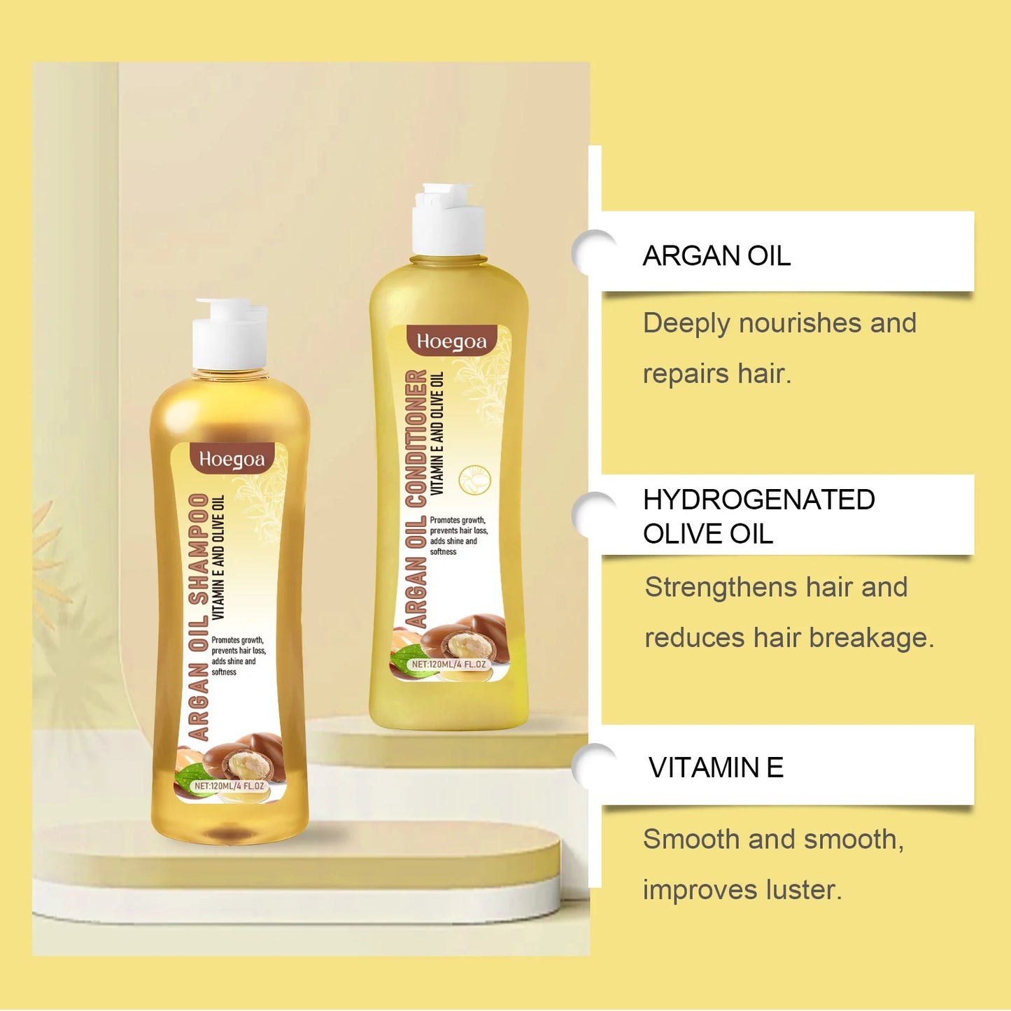 Hair Growth Shampoo Conditioner Set Repairing Strengthen Root Deep Nourish Anti Frizzy Dry Hair Oil Control Smoothing Hair Care