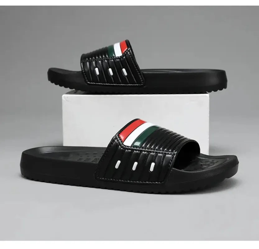 Summer Men's Trend Slides Man Shoes Non-slip Casual Slippers Indoor Outdoor EVA Sandals Beach Garden Sandals Big Size46 47 48