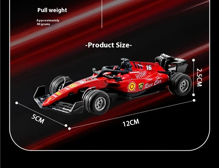 2025 New RC car August Product 1:64 Mini Alloy Car Model, Adjustable Lighting Formula Racing, Children's Remote Control Car