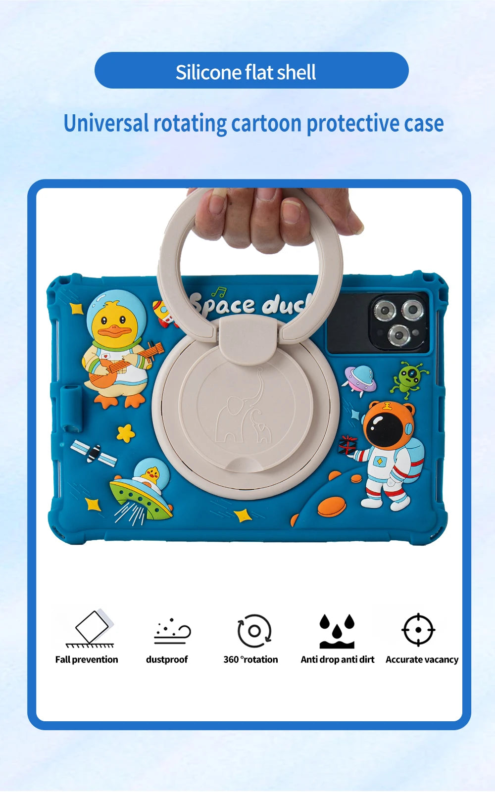 10 inch Children's Tablet Computer Octa Core Dual Cameras Dual SIM 4G Phone Call Tablets Bluetooth Wifi 8GB+ 64GB ROM