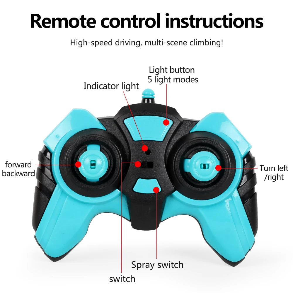 1:16 RC Car 2.4G Four Wheel Drive High-Speed Remote Control Drift Racing Car With LED Lights 4WD RC Car Model Toys for Boys Kid