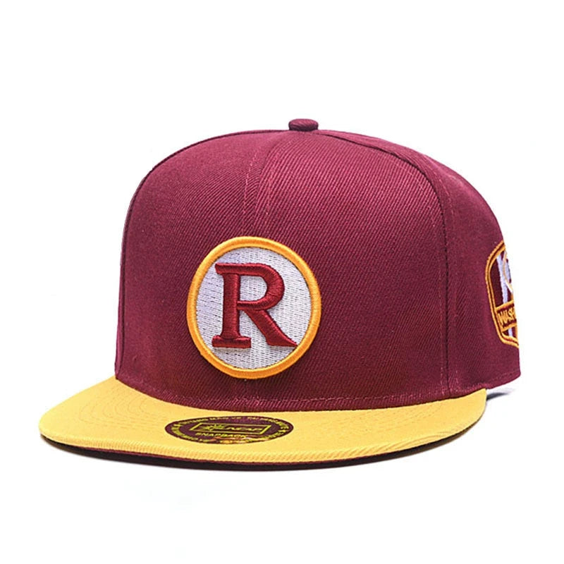 Fashionable Adult Hip-hop Cap Adjustable Flat-brimmed Cap Basketball Baseball Cap Outdoor Adult Casual Sports Sun Hat