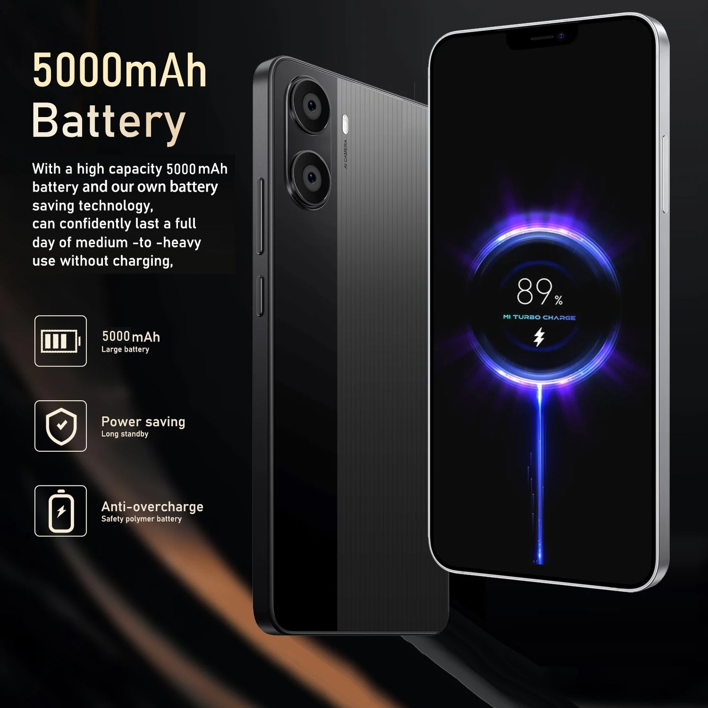 Global Vision X7 Pro Ultra Smartphone 5G Android 8GB RAM 512GB ROM 6.26 Inch Phone 2280x1080HD 24+48MP 4 5G Network Mobile Phone