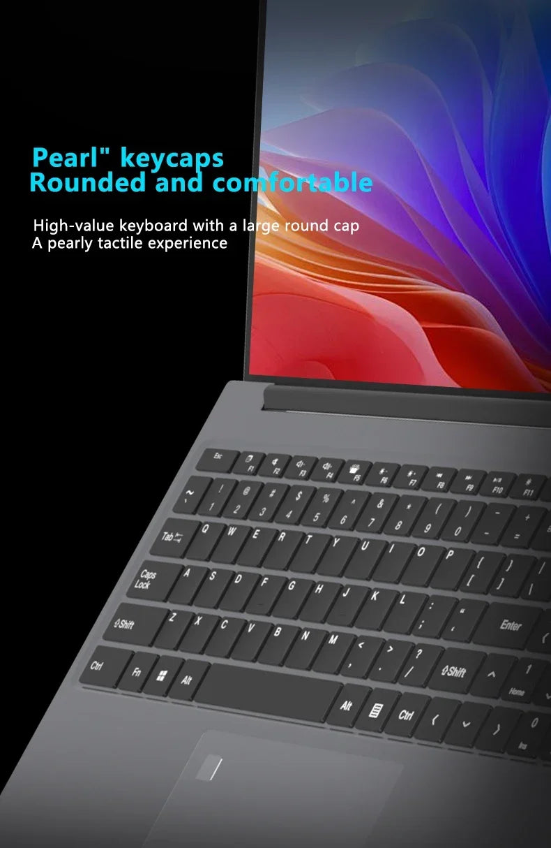 15.6 inch Intel Core I7 6500U Windows 11 Pro Laptop Computer 16GB DDR4 512GB 1TB SSD Portable Notebook PC Gamer Gaming Laptops