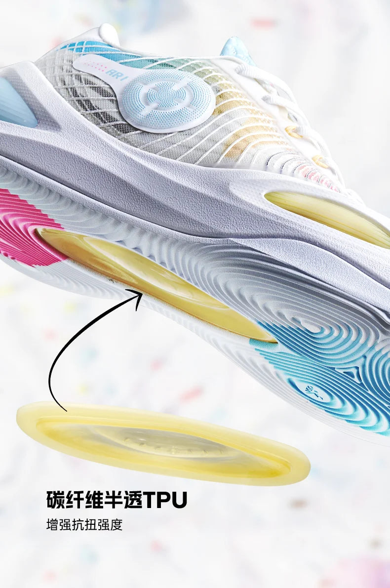 RIGORER AR1 Austin Rivers Basketball Shoes Men Low top Wear-resistant Non-slip Professional Actual Combat Cushion Sport Sneakers