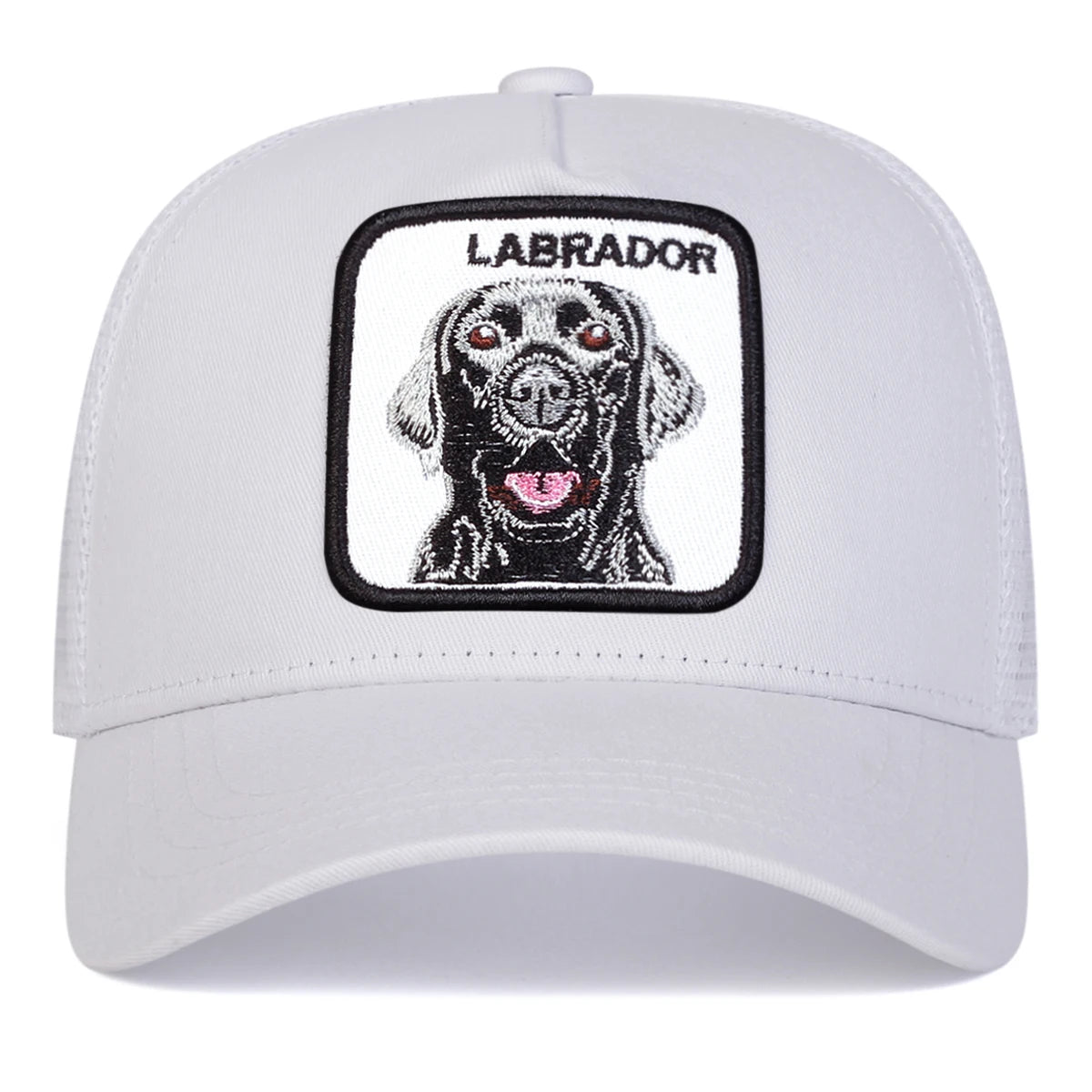 Unisex LABRADOR Dog Embroidery Baseball Net Caps Spring and Summer Outdoor Adjustable Casual Hats Sunscreen Hat Sports Cap