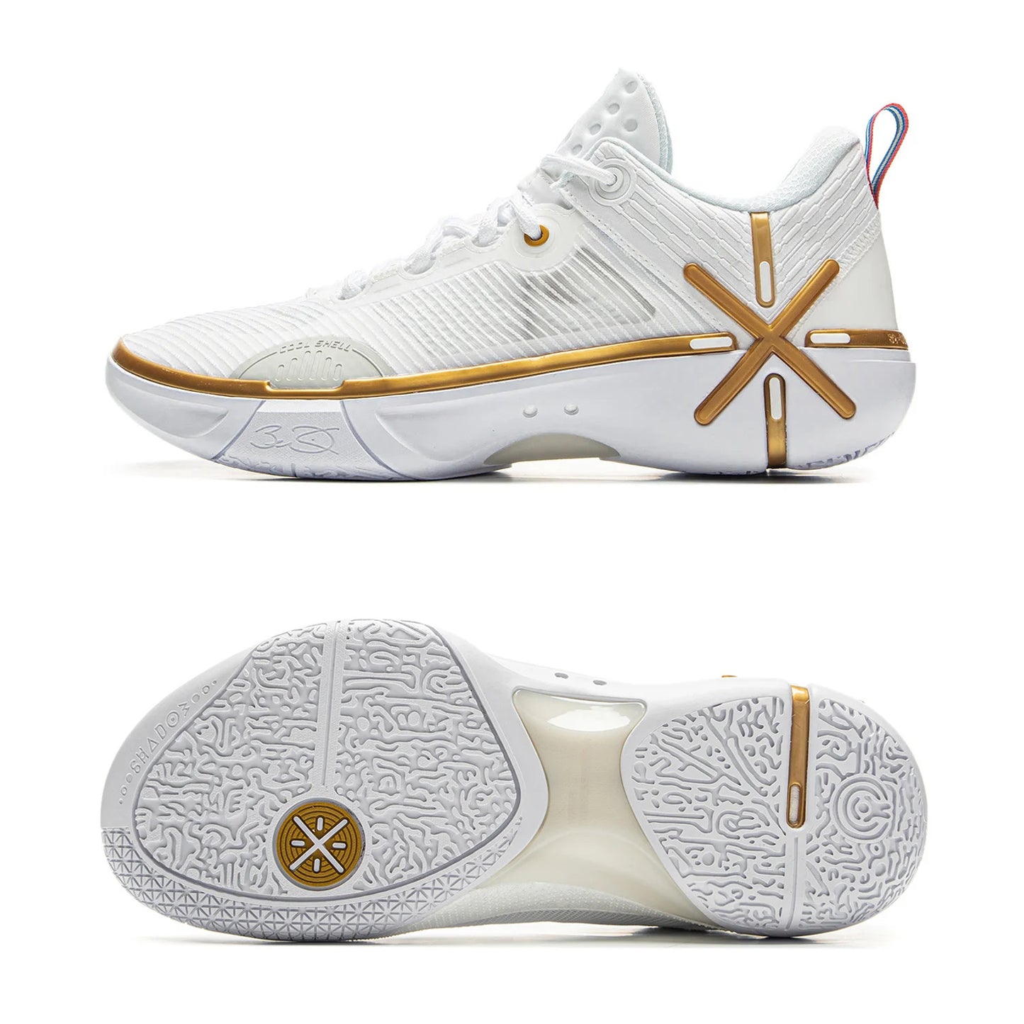 Li-Ning Men's WADE SHADOW 6V2 On Court Basketball Shoes BOOM Cushion Wearable Sport Shoes LiNing Stable Support Sneakers ABPV021