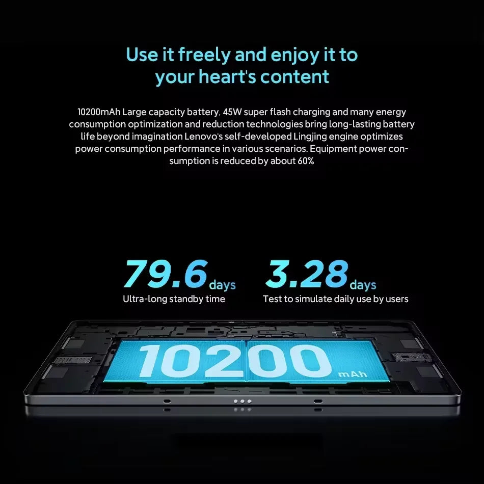 Global ROM Lenovo Xiaoxin Pad Pro 2025 Tablet Lenovo Xiaoxin Pad Pro 12.7 inches 144Hz Display MTK Dimensity 8300 10200mAh