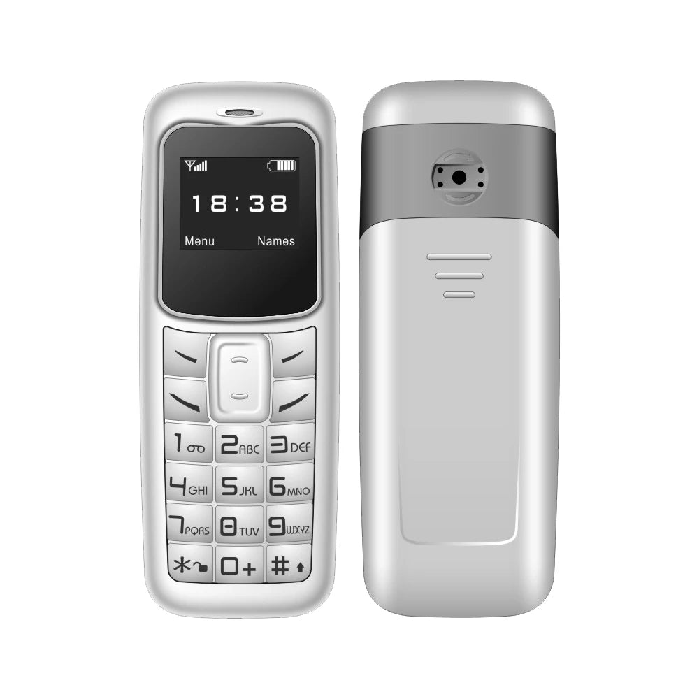 SERVO 2G Small Mobile Phone Bluetooth Dialer Magic Voice Blacklist Low Radiation Bluetooth Headset Mini Cellphone Multilingual