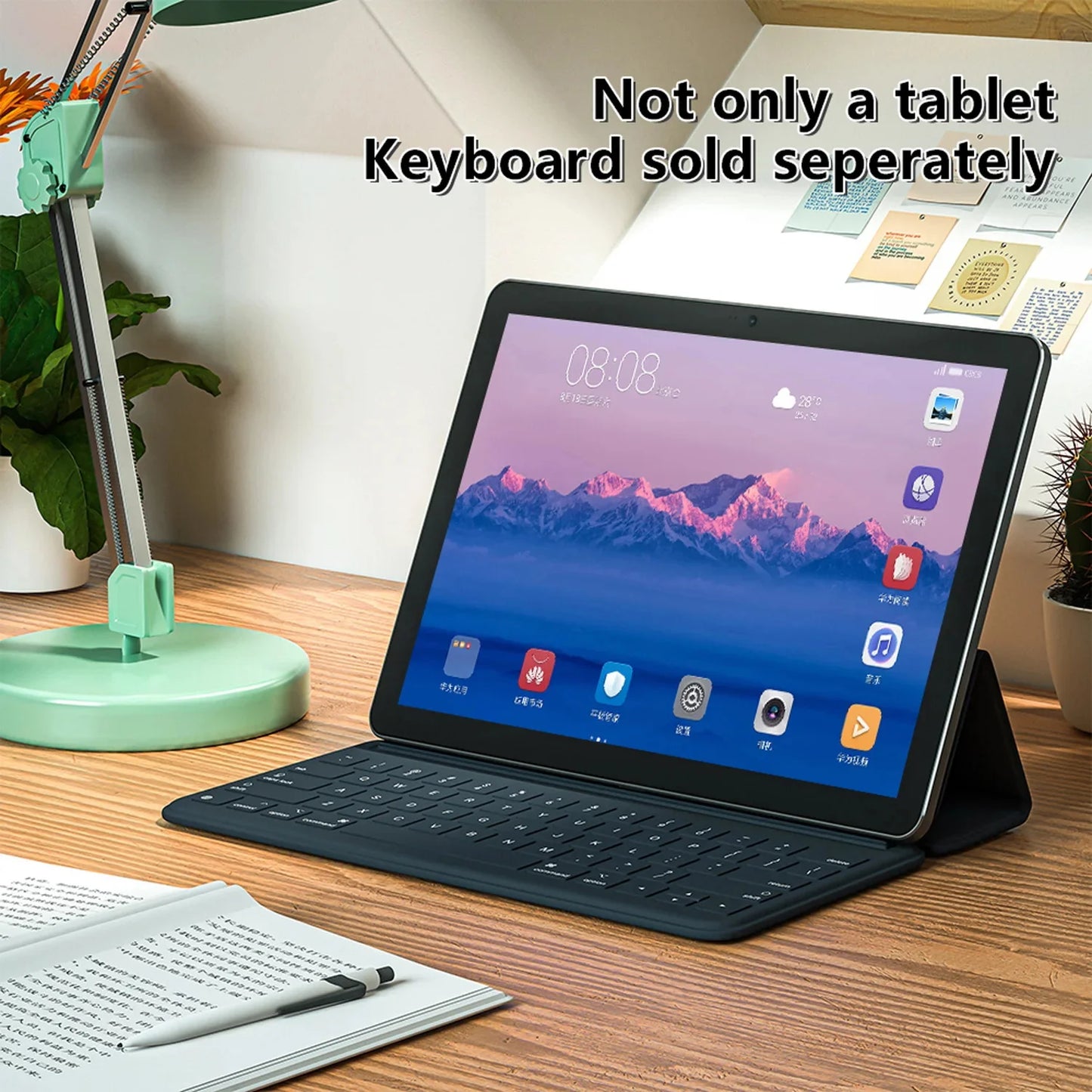 New 5G Pad Pro 10.1-Inch Android Tablet with 8GB RAM, 512GB ROM Octa core Support for calling, Dual SIM card 8000mAh Battery