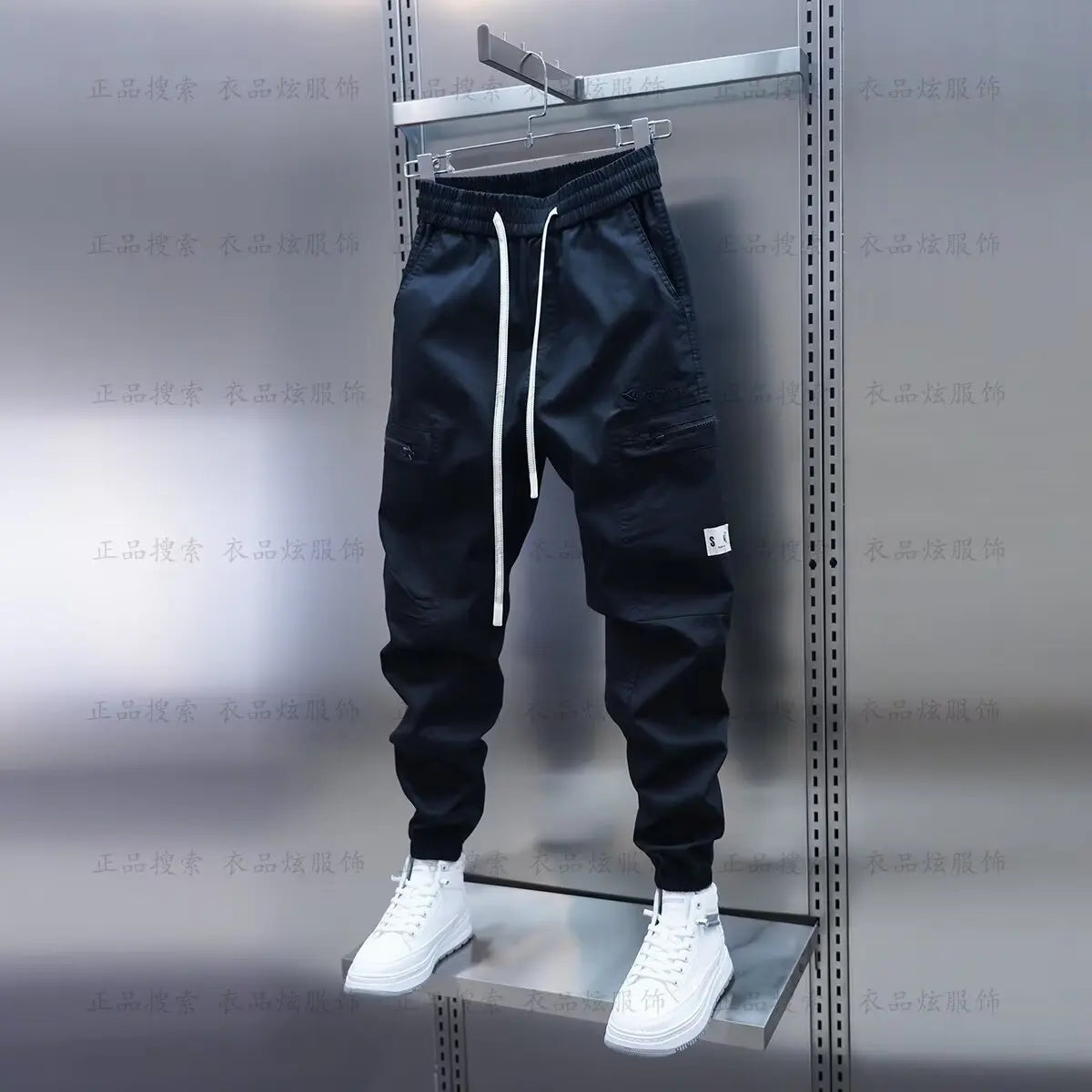 2023 Spring Autumn Men's Trousers Janpan Fashion Streetwear Joggers Pants Men Casual Men Clothing Elastic Waist Sweatpants Men