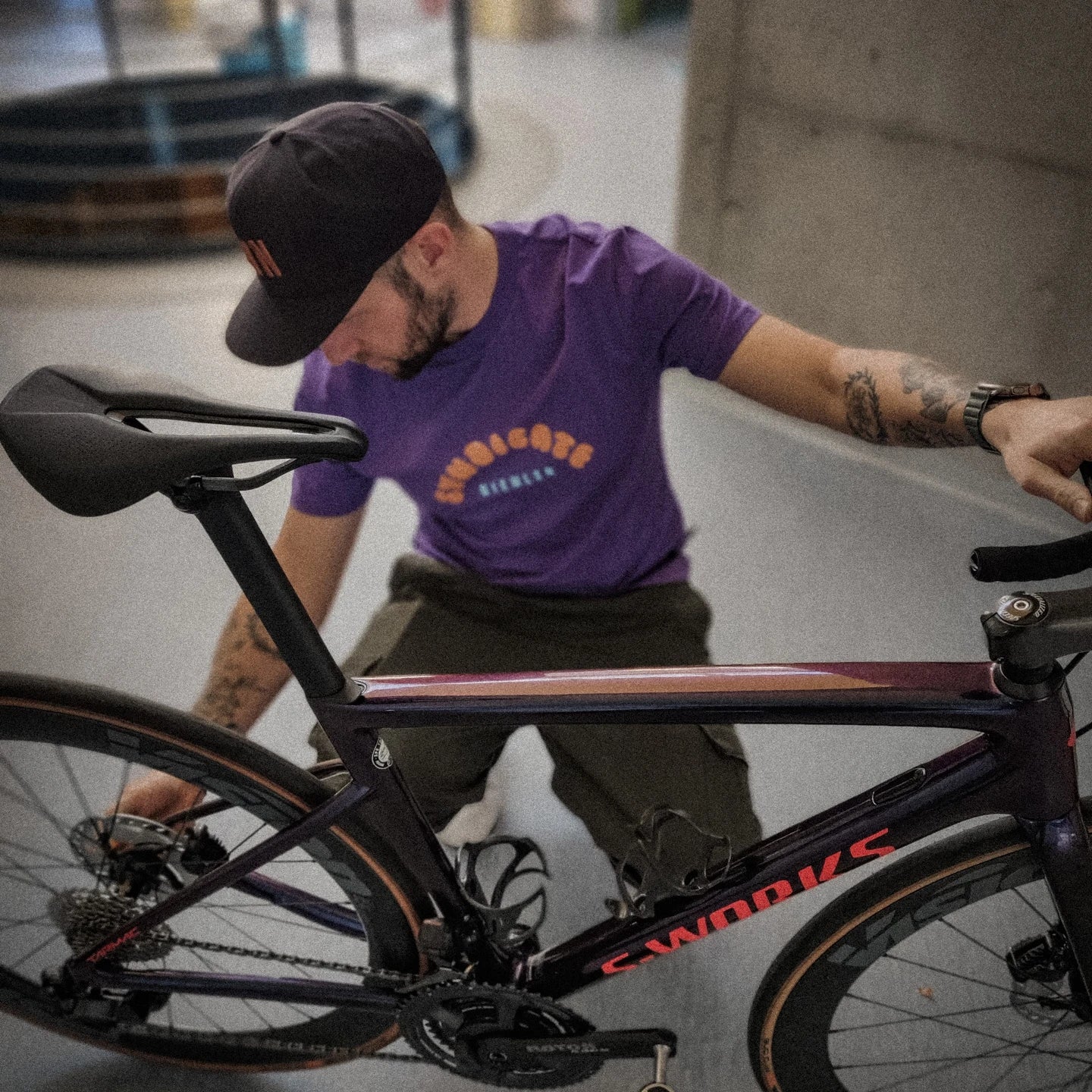 SYNDICATE SNAPBACK CAP BLACK GOLD 6 panel Unisex 56-62 casual outdoor cycling baseball running casual cap Men's