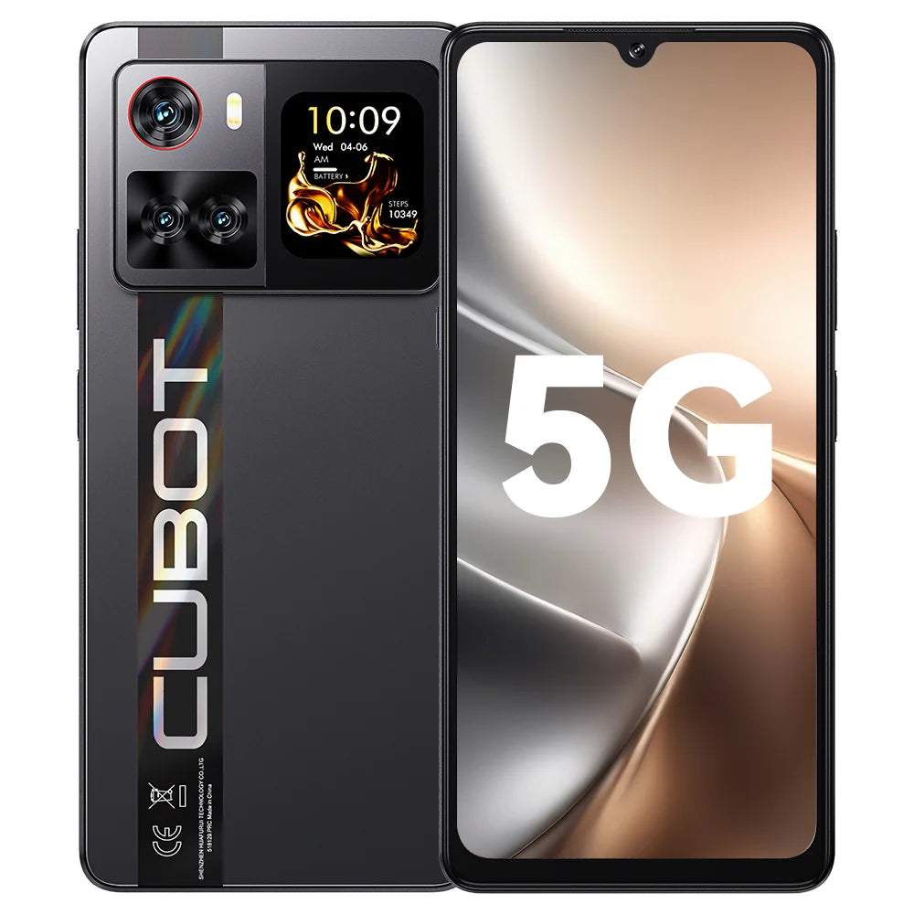 6.88-Inch Android Smartphone 5G Cubot X100, Dimensity 7025, 6nm, 2.5GHz, 16GB(8+8), 256GB, 64MP Camera, 5100mAh Battery, NFC