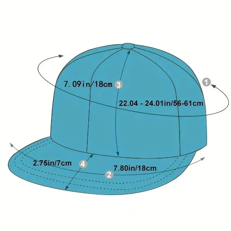 New High Quality Simple symbol Flat-brimmed Embroidery baseball cap Unisex outdoor Hip Hop Dad hat trucker hat Gorras Hombre