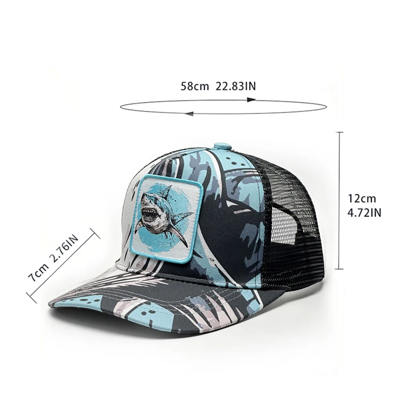 Luxury Brand HipHop Knight's Hat Men Mesh Baseball Cap Outdoor Sport Snapback Hat for Women Unisex Breathable Caps Trucker Hats