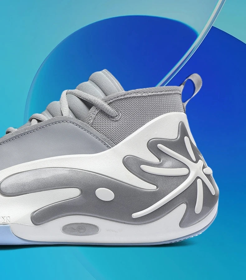 High-quality Men Basketball Shoes for Women Leather Basketball Sneakers Men Outdoor Rubber Anti Slip Sports Training Shoes Male