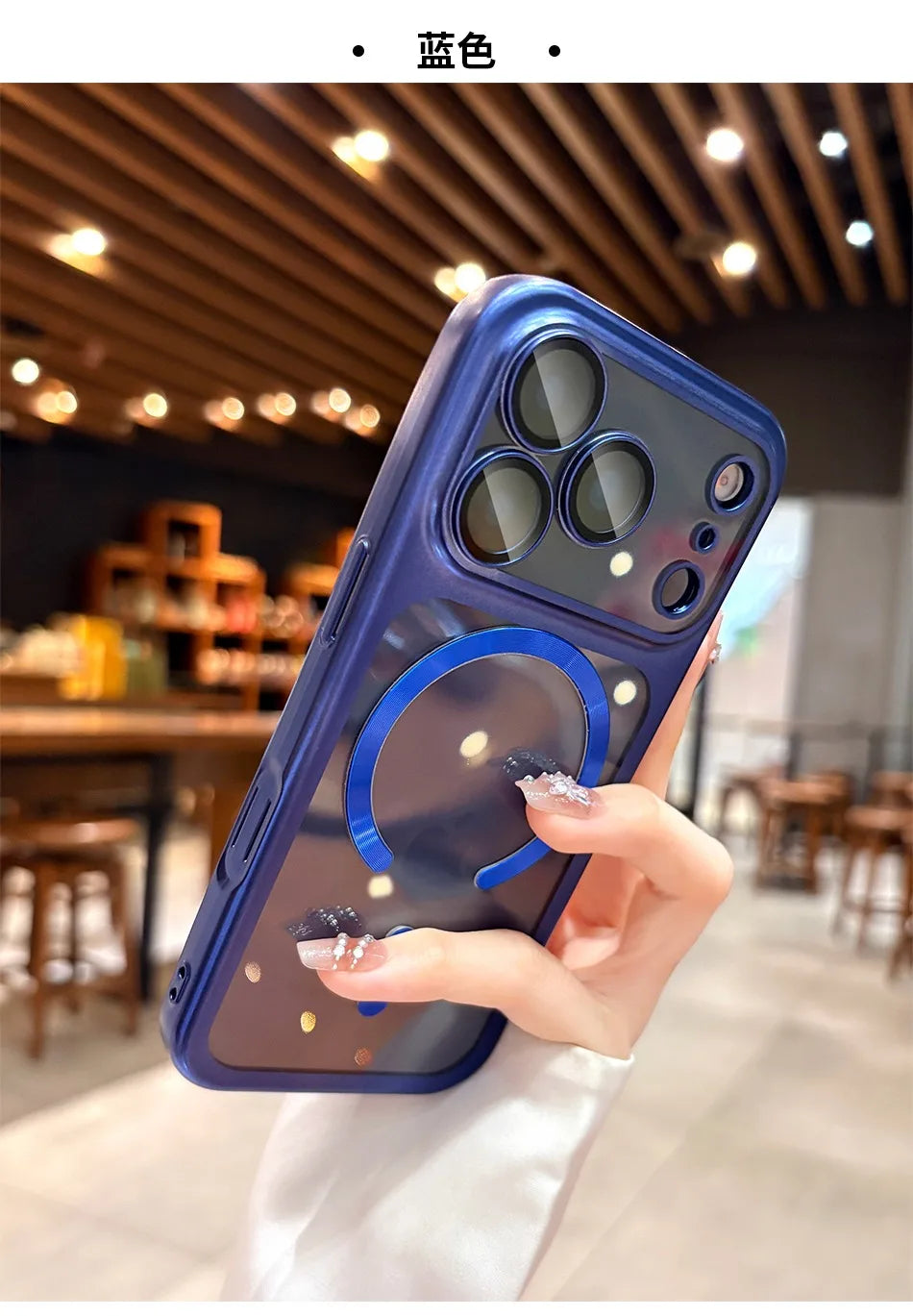 17ProMax Cases Original Soft Magsafe Case for iPhone 17 Pro Max iPhone17 ProMax Transparent Lens Film Wireless Charging Cover