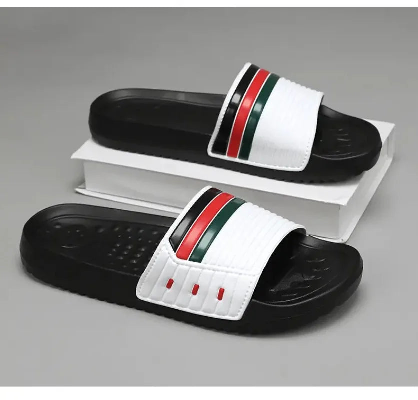 Summer Men's Trend Slides Man Shoes Non-slip Casual Slippers Indoor Outdoor EVA Sandals Beach Garden Sandals Big Size46 47 48