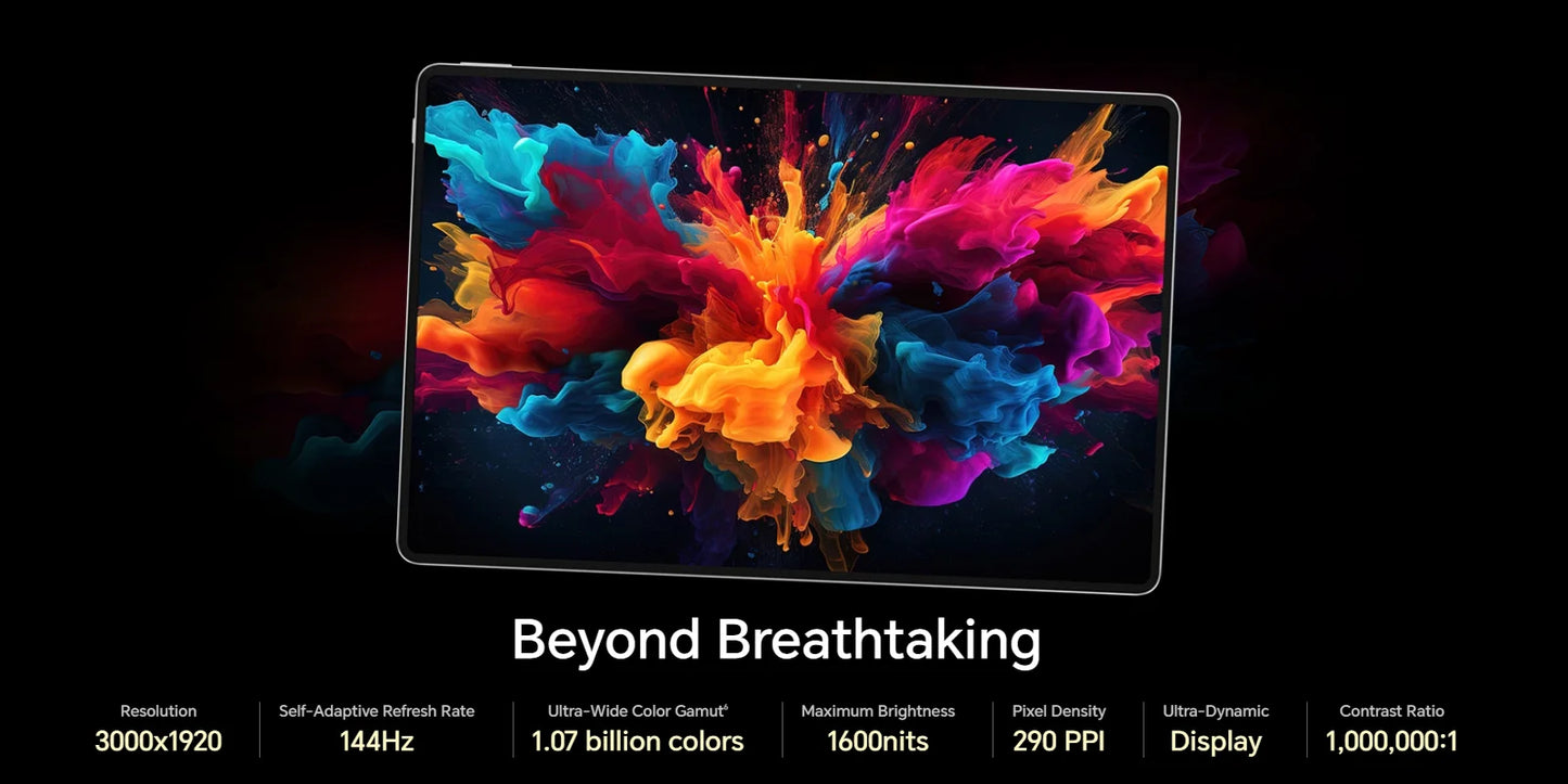 Global Version HONOR MagicPad 2 tablet android 12.3" OLED Screen Snapdragon 8s Gen 3 CPU 13MP Rear Camera 10050mAh Battery