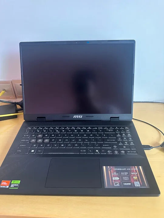 2025 MSI Crosshair A16 HX Gaming Laptop 16 Inch QHD 2.5K 240Hz IPS Screen Netbook AMD Ryzen R9-7945HX 32GB 2TB RTX5060 Notebook