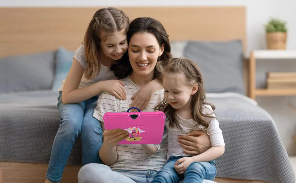 New Google Kids Tablets 7 Inch 5G WiFi Tablet Pc Quad Core 4GB RAM 64GB ROM Cheap for Children Gift Educational Learning 4000mAh