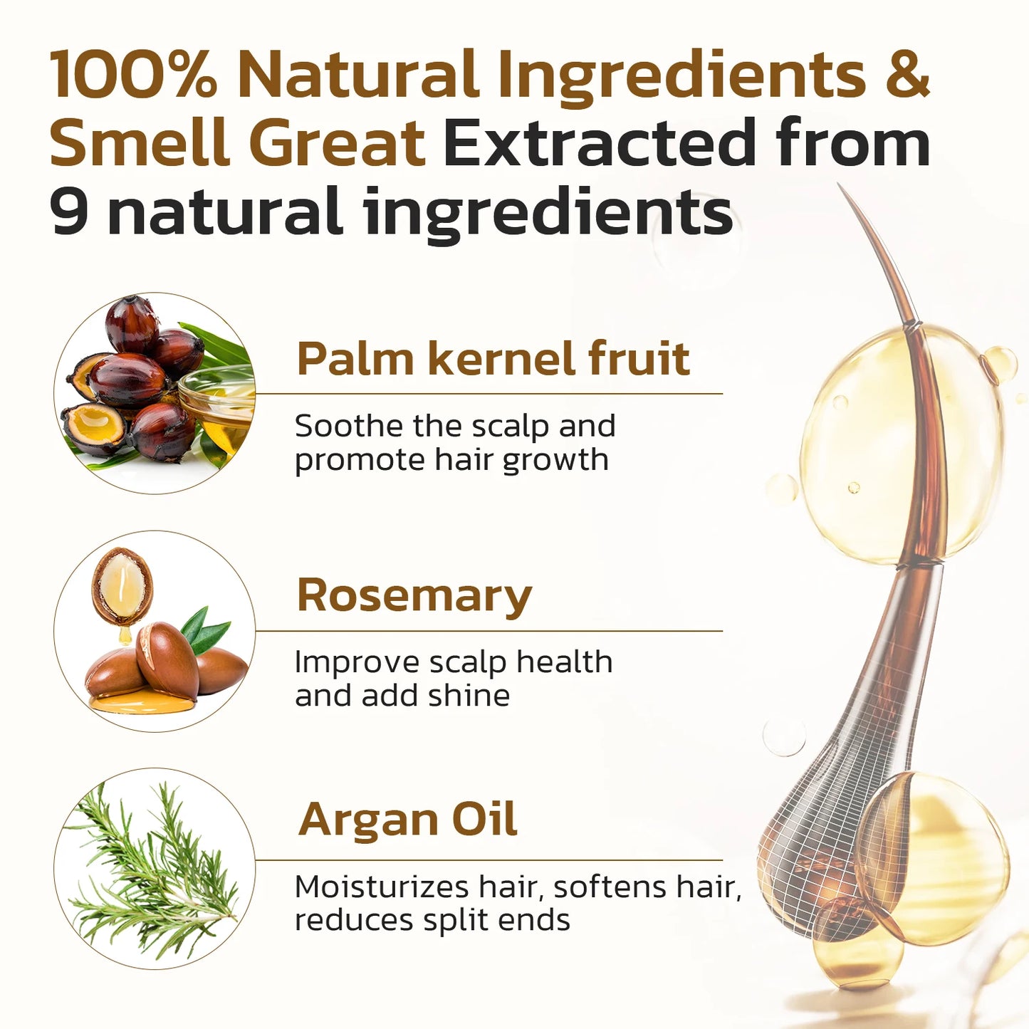 Jorceray Batana Oil for Hair Growth Dr Sebi Organic Raw Batana Oil from Honduras 100% Pure & Natural for Thicker & Stronger Hair