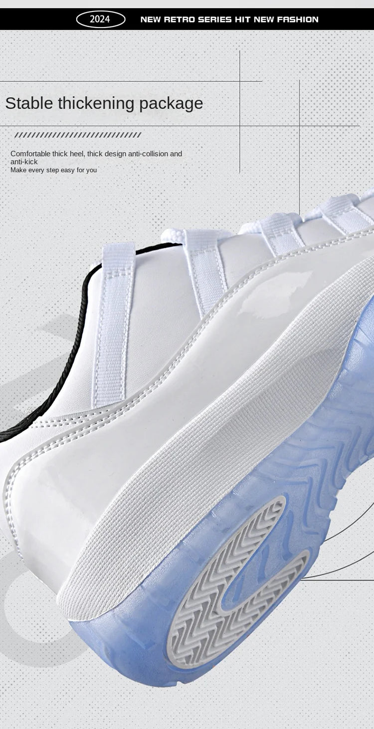 2025 New Spring and Summer Basketball Shoes for Male Students, Versatile Couple Models, Shock-Absorbing Sports Shoes