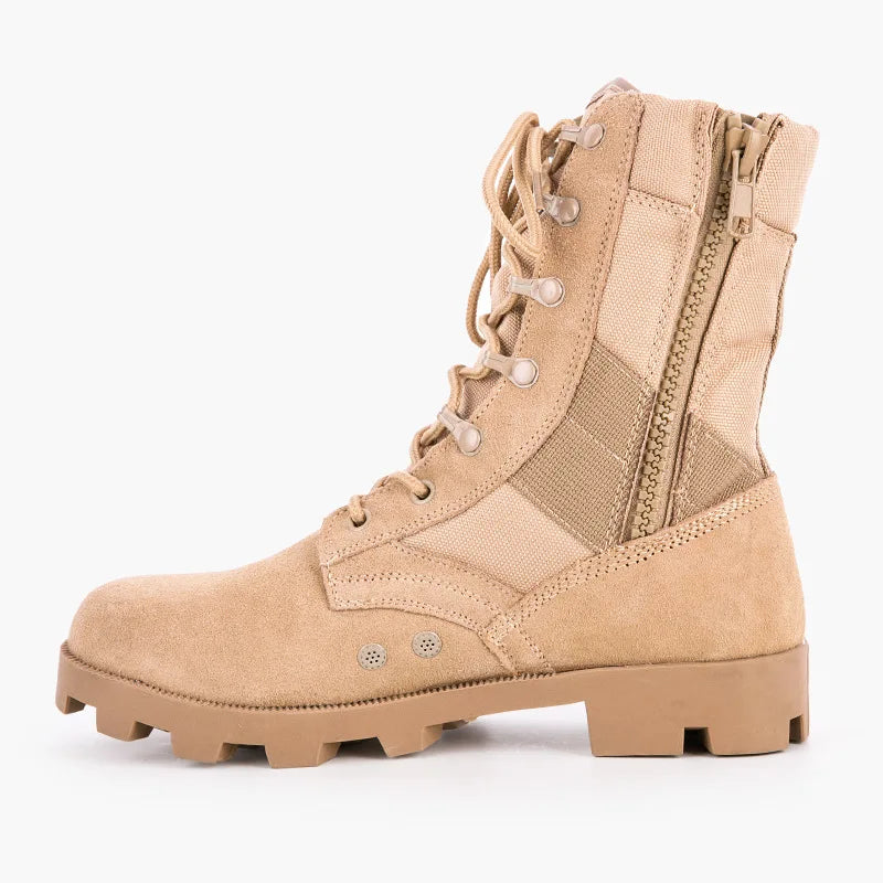 37-48 Training Boots Outdoor Hiking Climbing Shoes Green High Top Desert Boots Work Security Shoes