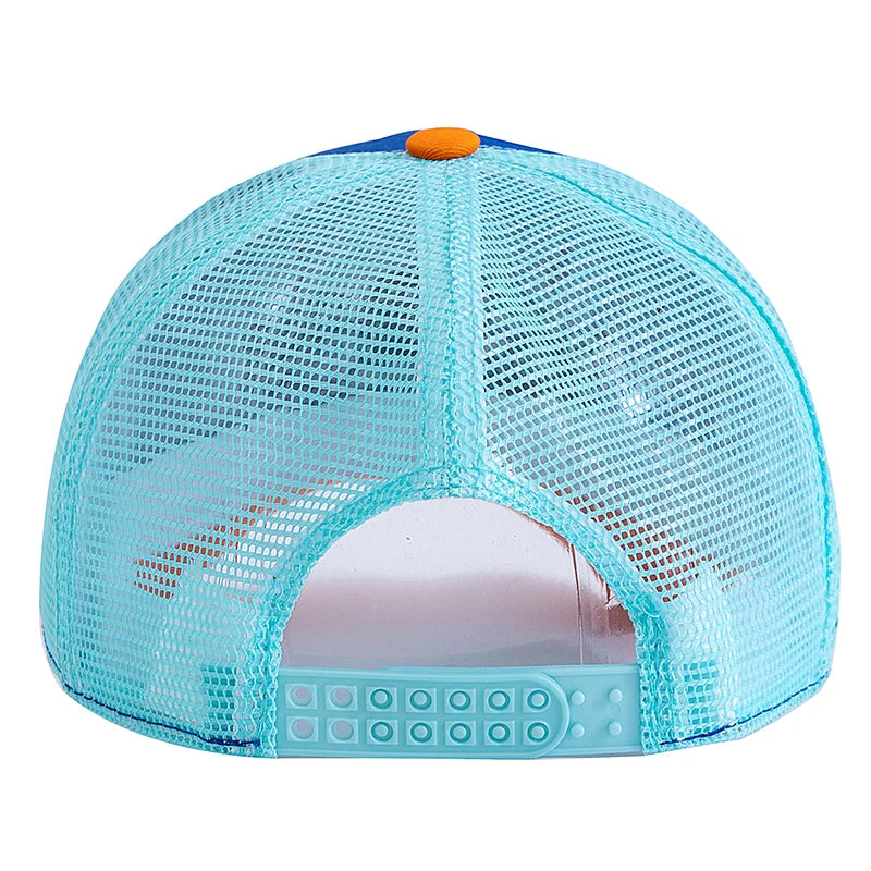 Hot Sale Unisex Summer Fishing Cap Breathable Mesh Trucker Hat Men Women Big Truck Embroidered Pattern Snapback Outdoor Hat