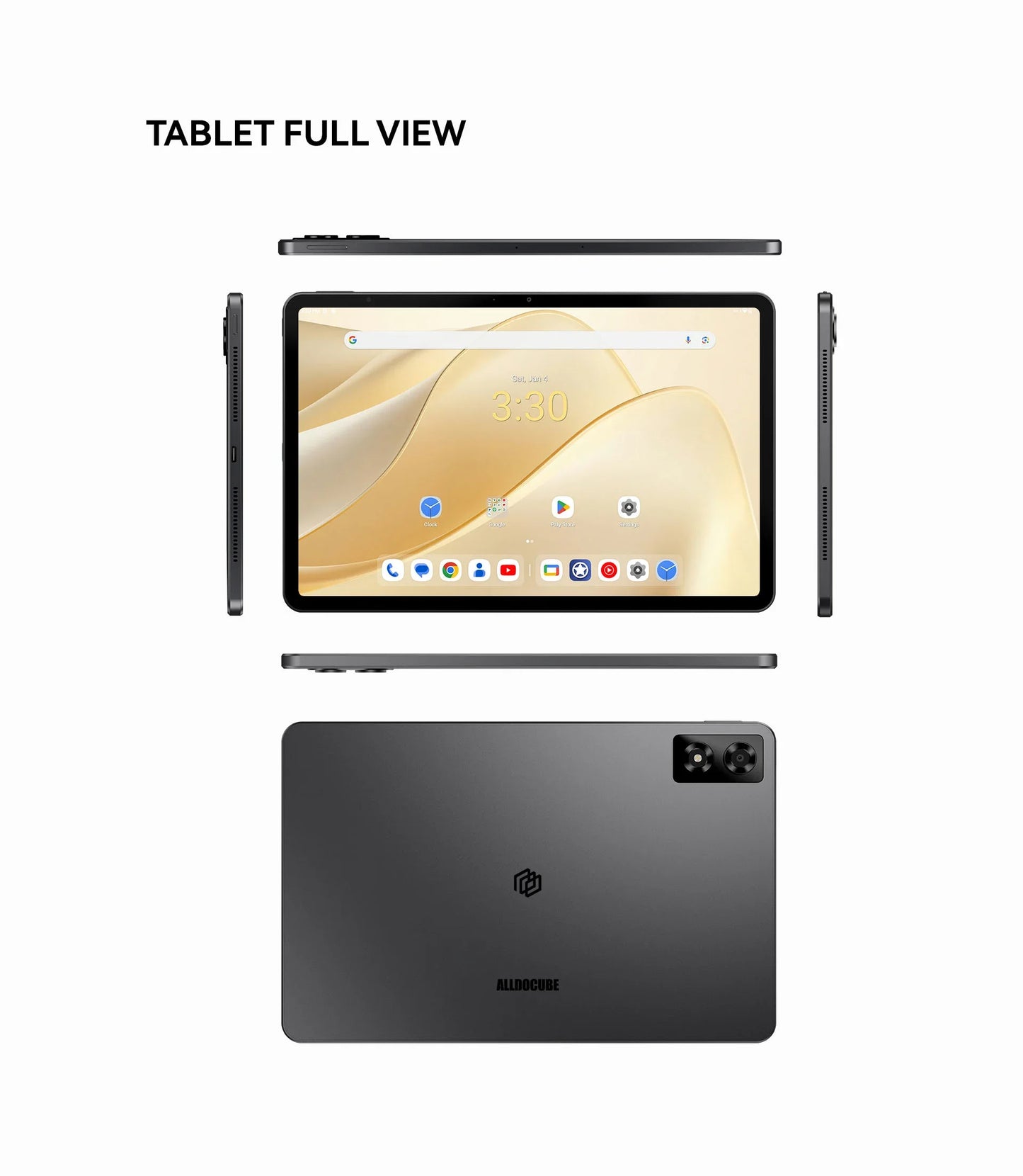 ALLDOCUBE iPlay 70 Pro Tablets 10.95 inch 2.5K 60Hz Display Helio G99 Octa 6GB+10GB RAM 256GB ROM Tablet PC 4G LET WiFi 7000mAh