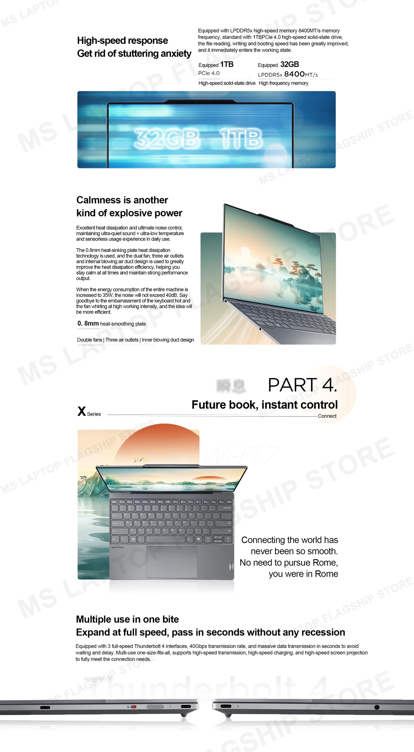 【2025 New】Lenovo ThinkBook X 32G+1T Ultra5/Ultra9/ARC 13.5inch 2.8K 120Hz (Optional Touch Version)