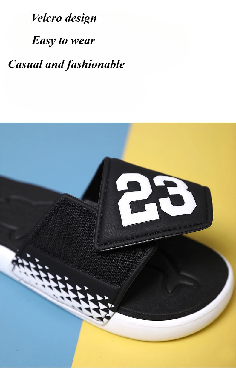 EVA Summer Men's Slippers Unisex Indoor Soft-Soled Anti-slip Sandals Outdoor Trendy Beach Holiday Sandal Shoes for Men Sandalias