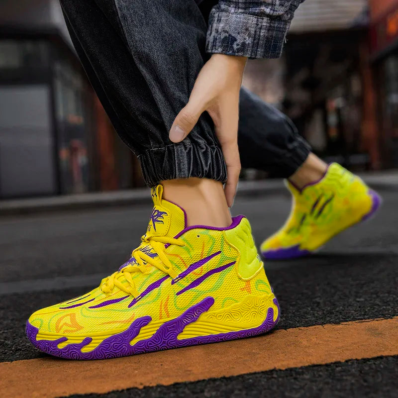 2025 New Basketball Shoes Men Breathable Comfortable Sneakers Training Sports Basketball Sneakers Women Shoes Free Shipping