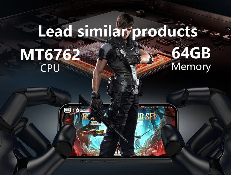 SOYES Q333 Mini Smartphone 4GB RAM 64GB ROM Android 12.0 Face Unlock 2000mAh 4G LTE Type-C OTG 3.58‘’ Screen Small Phone