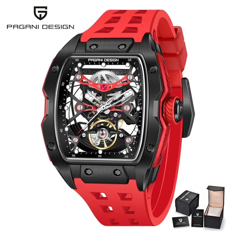 PAGANI DESIGN Automatic Watch New Men Mechanical Europe and America Watch Top Brand Sapphire Glass 50M Waterproof Watch Men
