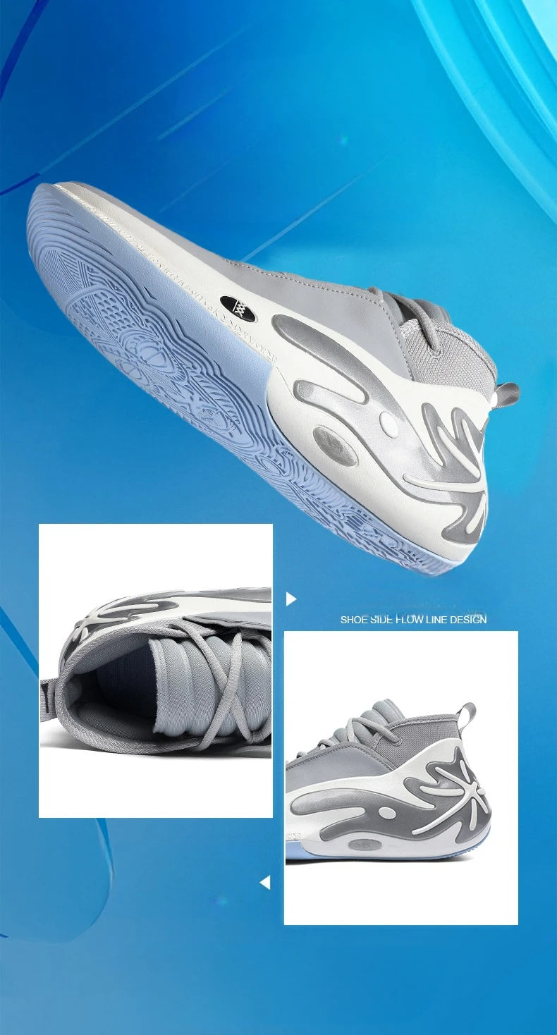 High-quality Men Basketball Shoes for Women Leather Basketball Sneakers Men Outdoor Rubber Anti Slip Sports Training Shoes Male