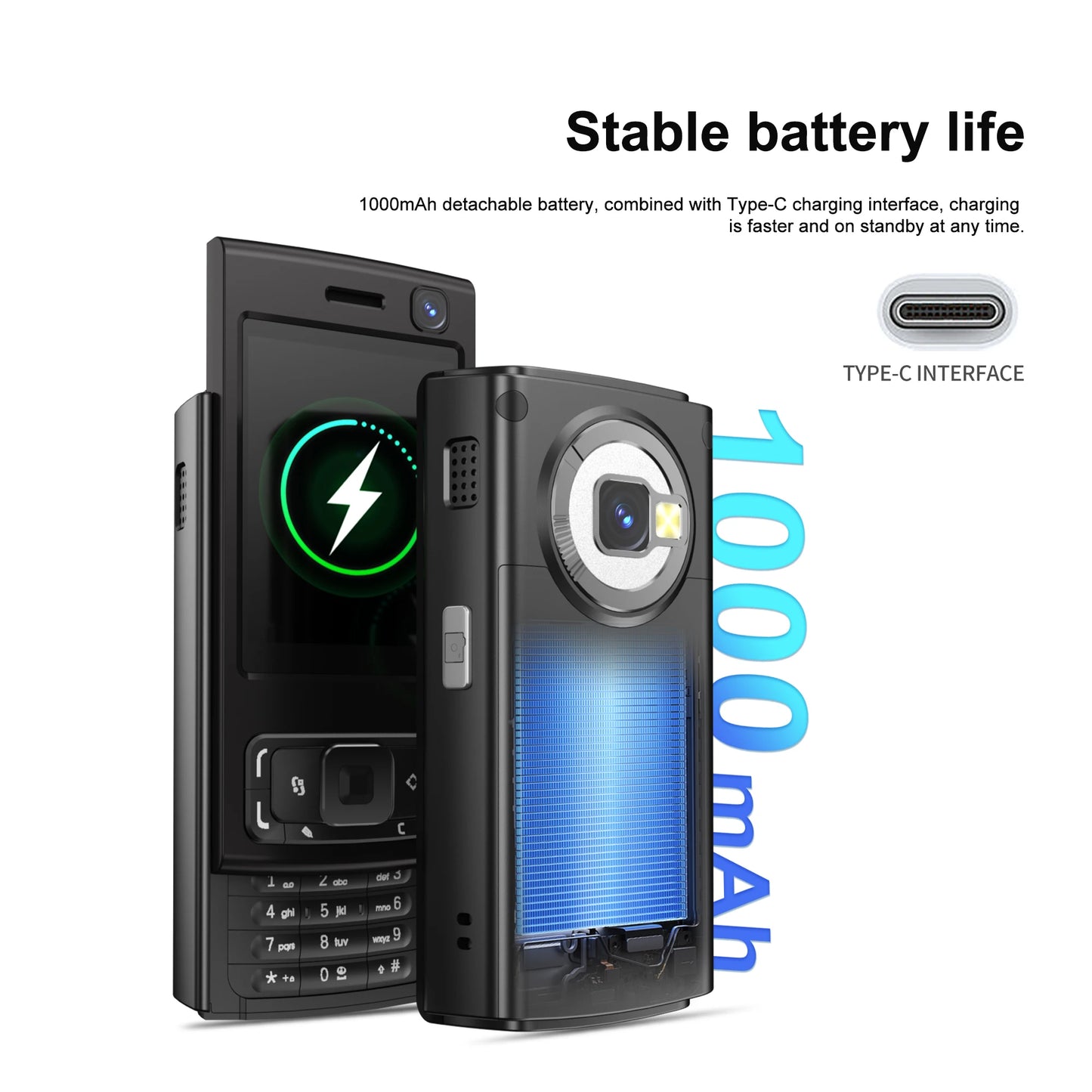 SERVO N95 PRO 2G GSM Slide Screen Mini Mobile Phone Magic Voice Call Recording MP3/MP4 Player Blacklist Small Cellphone FM Radio