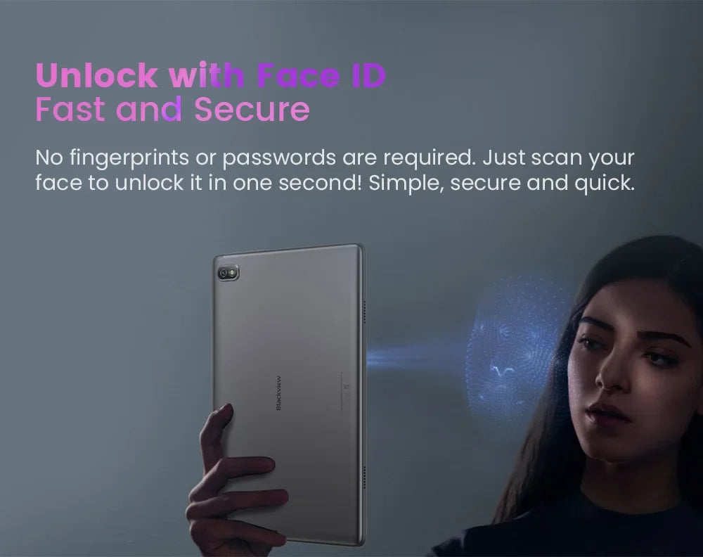 Blackview Tab 7 pro Tablet 10.1'' FHD Display GPS 6GB 128GB 4G 13MP Camera 6580mAh Unisoc T606 Android 12 Tablets Pad PC