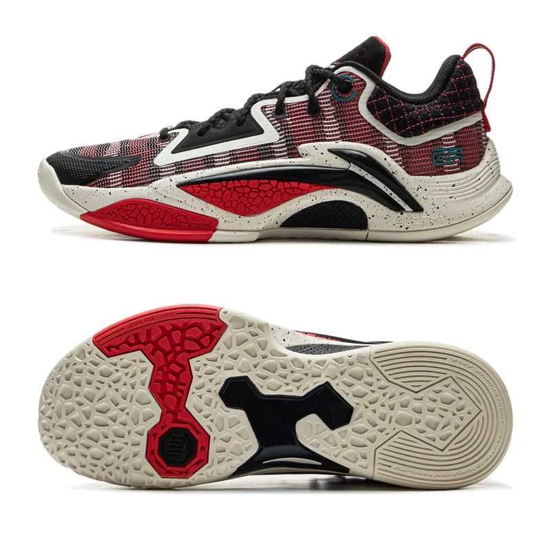 Li-Ning Men's BAD5 DOMINATOR I Outdoor Basketball Shoes BOOM Cushion Stable Support LiNing Wearable Sport Shoes ABFV003