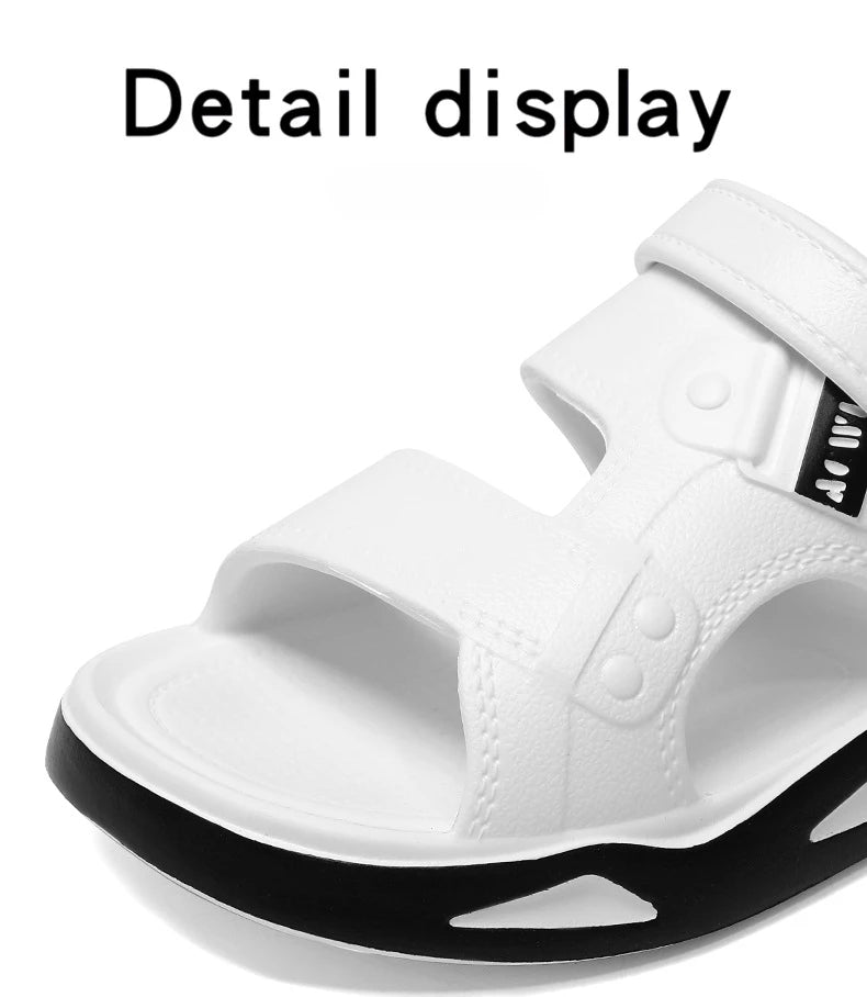 Summer Eva Sandals for Men Fashion Slippers Indoor Lightweight Soft Anti-slip Flats Men's Sandals Outdoor Beach Open-toe Sandals