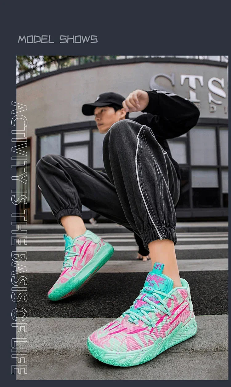 2025 New Basketball Shoes Men Breathable Comfortable Sneakers Training Sports Basketball Sneakers Women Shoes Free Shipping